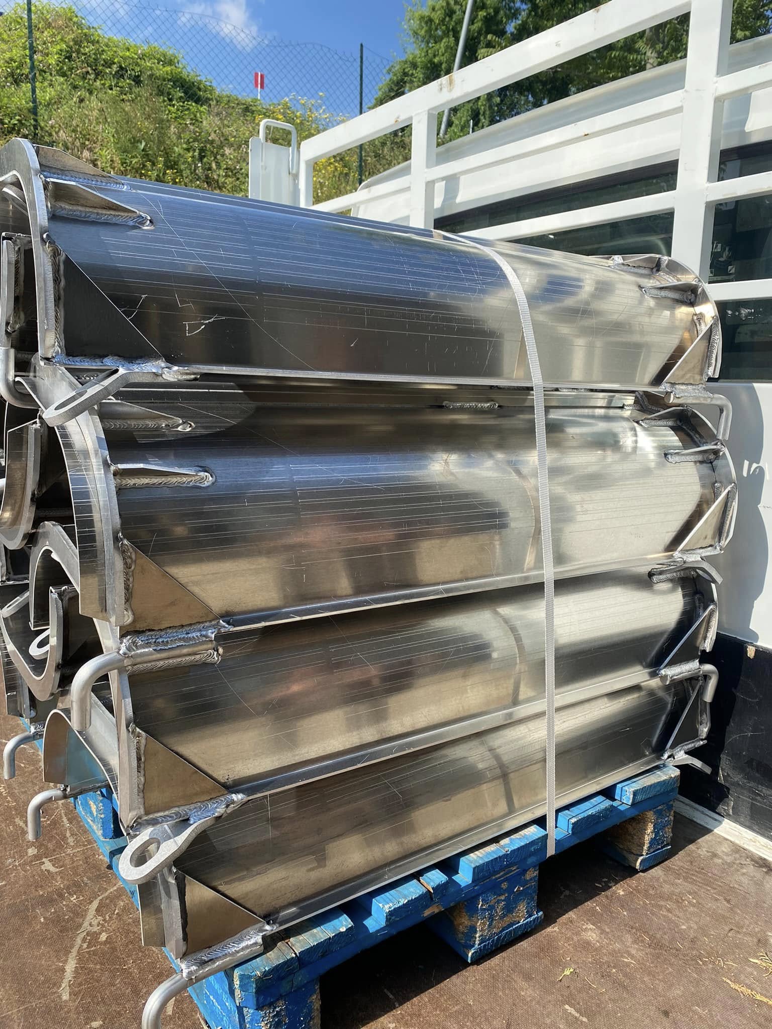 Allonges acier et aluminium pour bétonnières portées