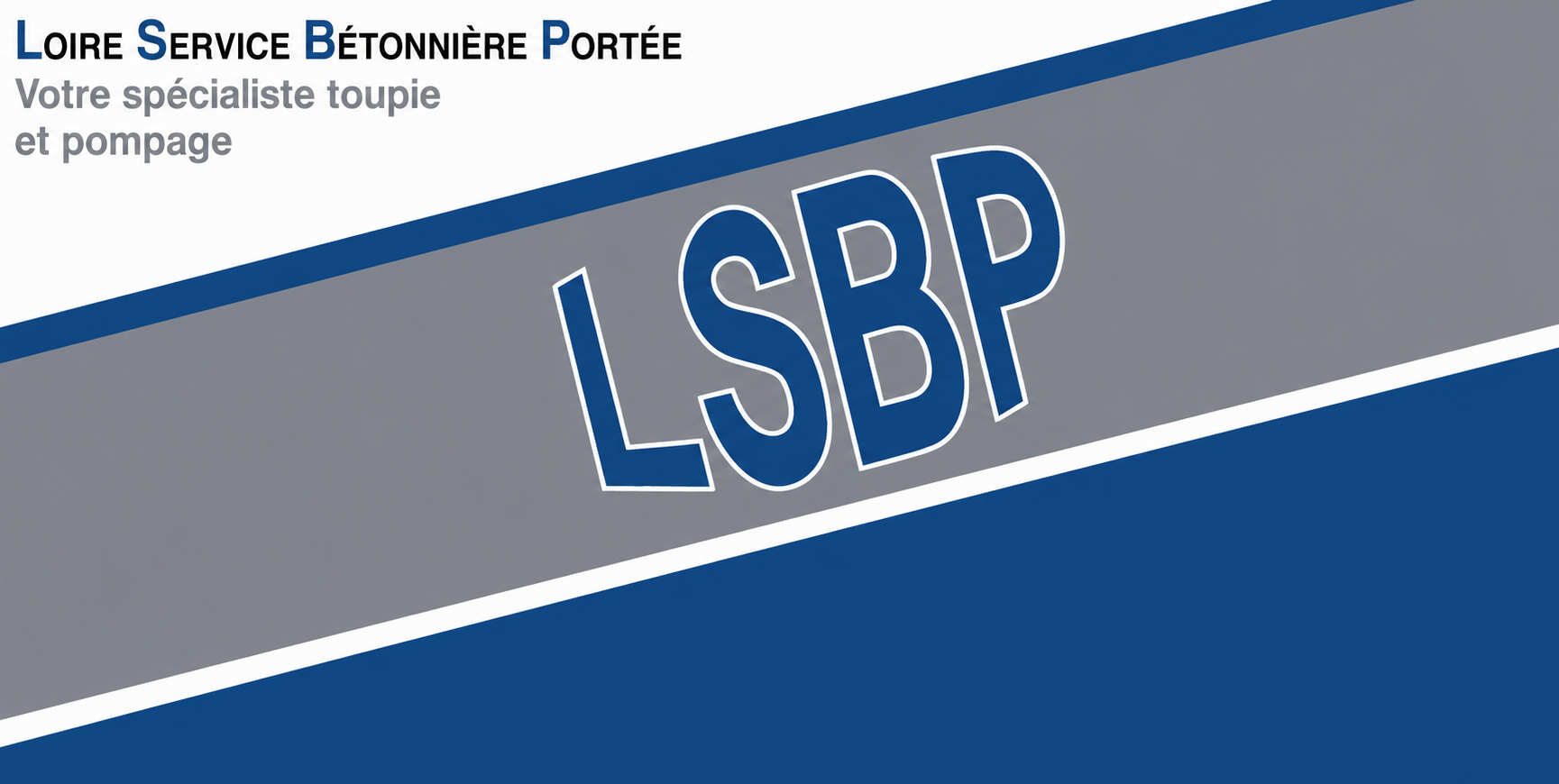 LSBP Loire Service Bétonnière Portée Logo complet