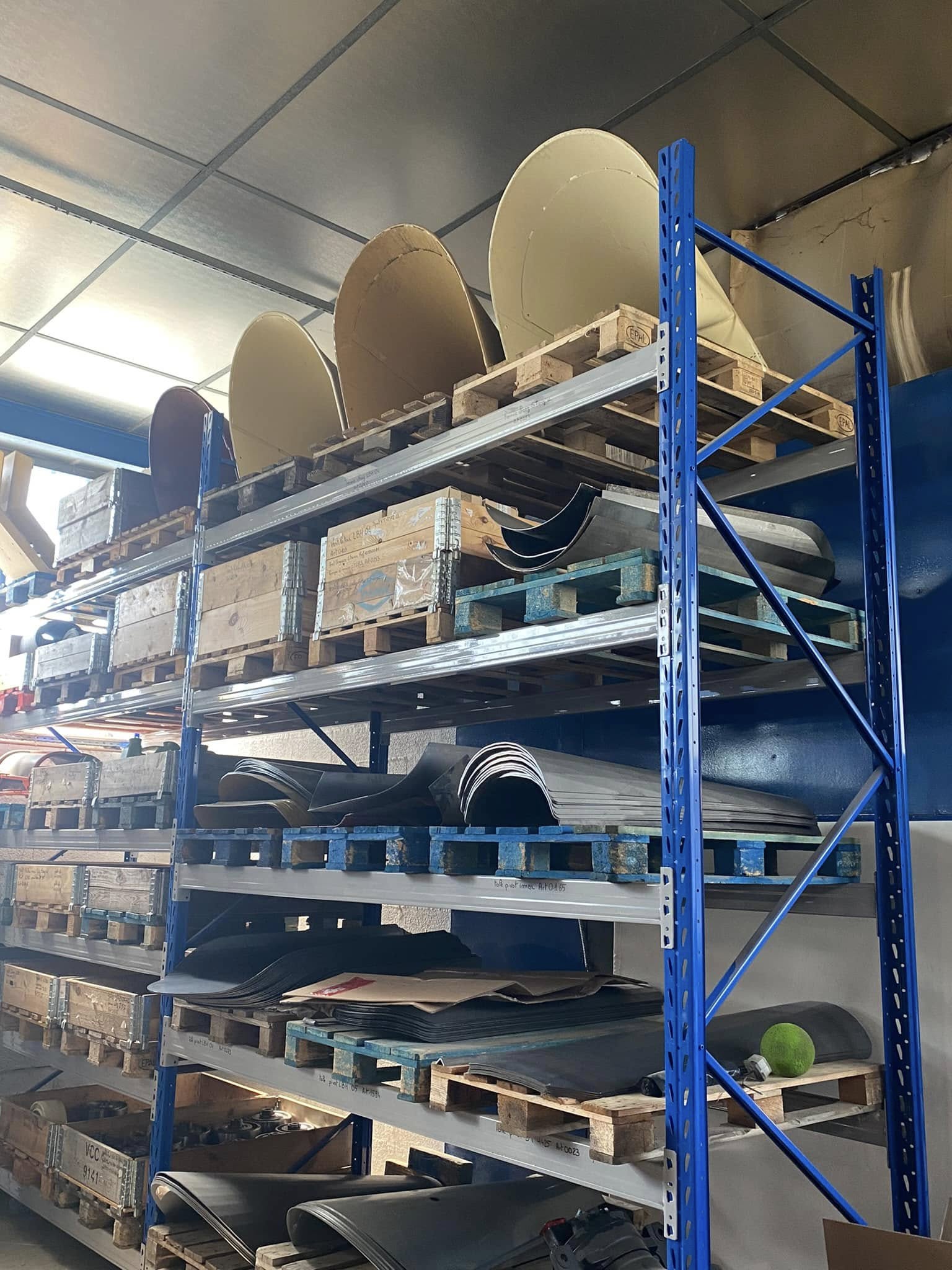 Stock de pièces détachées pour bétonnières portées et camions toupies