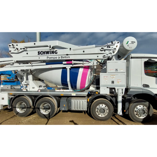 LSBP Peinture de camions toupie, malaxeur pompe