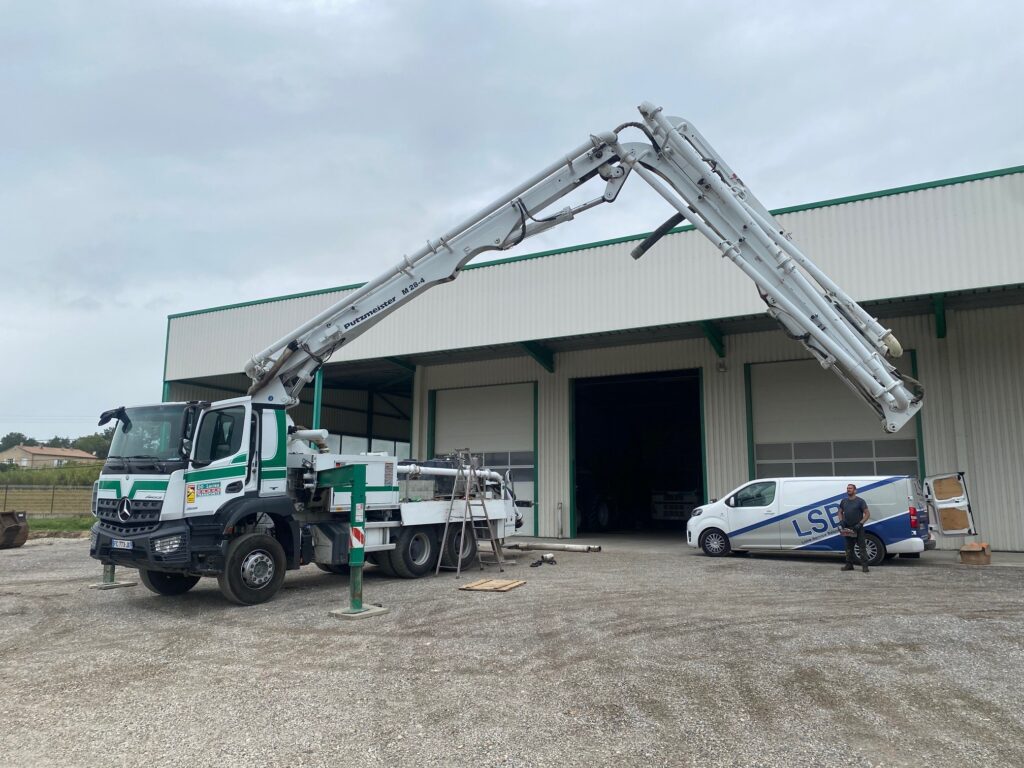 LSBP Loire Service Bétonnière Portée toupie